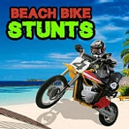 Beach Bike Stunts