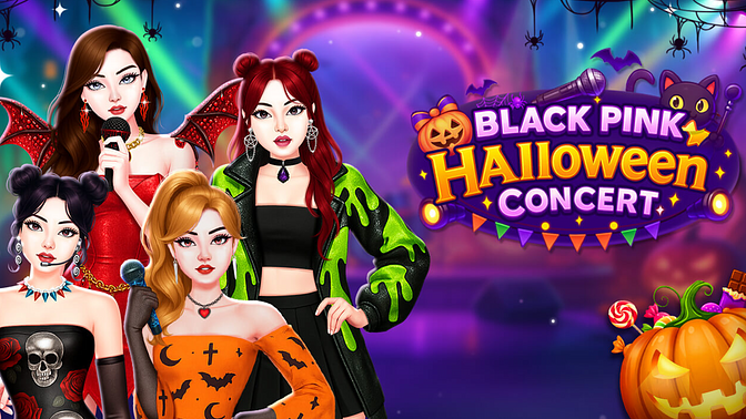 Black Pink Halloween Concert