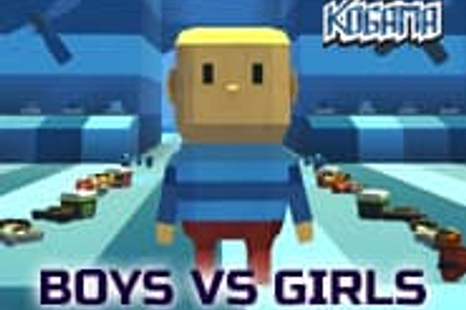Kogama Chlopaki Kontra Dziewczyny Gra Online Zagraj Teraz Waznygry Pl