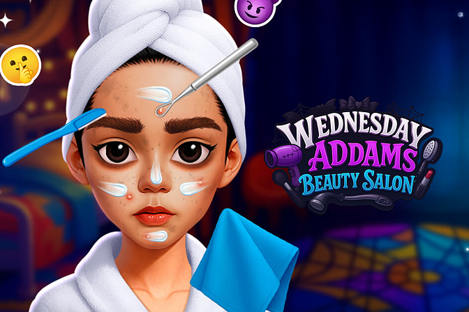 Wednesday Addams Beauty Salon