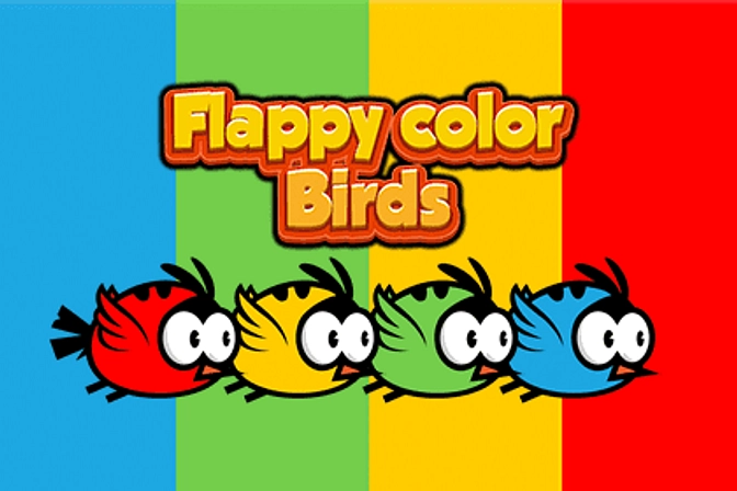 Kolorowe Flappy Birds